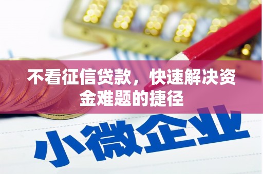 洞口不看征信贷款，快速解决资金难题的捷径