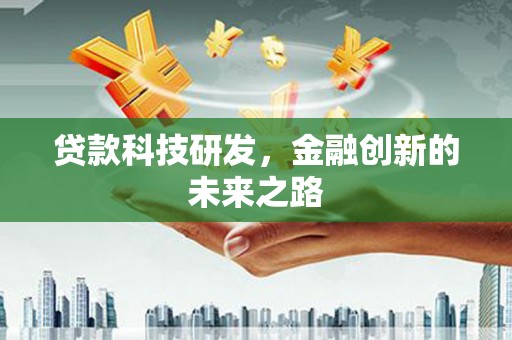洞口贷款科技研发，金融创新的未来之路