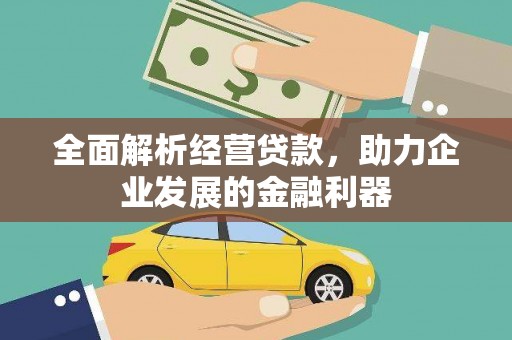 洞口全面解析经营贷款，助力企业发展的金融利器