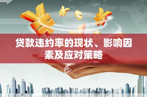 洞口贷款违约率的现状、影响因素及应对策略
