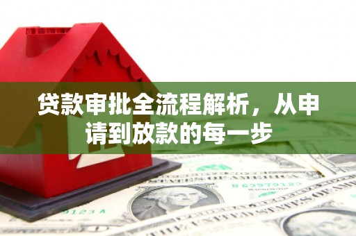 洞口贷款审批全流程解析，从申请到放款的每一步