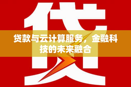 洞口贷款与云计算服务，金融科技的未来融合