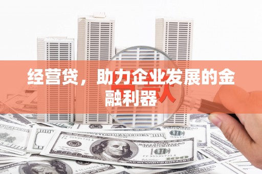 洞口经营贷，助力企业发展的金融利器