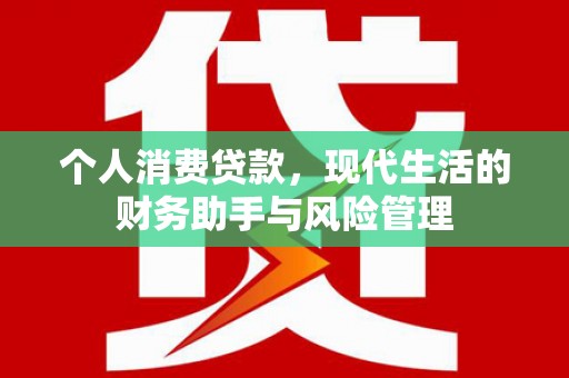 洞口个人消费贷款，现代生活的财务助手与风险管理