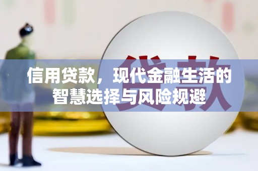 洞口信用贷款，现代金融生活的智慧选择与风险规避