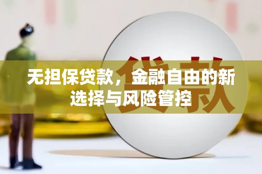 洞口无担保贷款，金融自由的新选择与风险管控