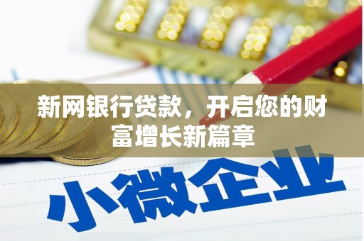 洞口新网银行贷款，开启您的财富增长新篇章