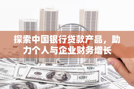 洞口探索中国银行贷款产品，助力个人与企业财务增长