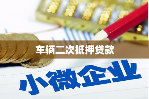 洞口车辆二次抵押贷款