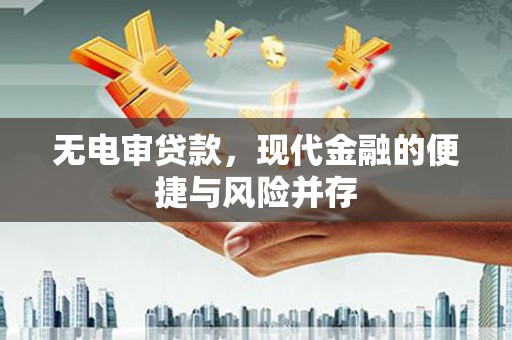 洞口无电审贷款，现代金融的便捷与风险并存