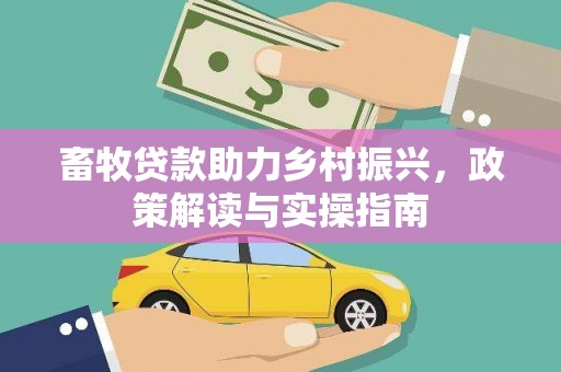洞口畜牧贷款助力乡村振兴，政策解读与实操指南