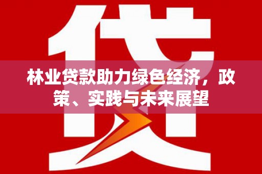 洞口林业贷款助力绿色经济，政策、实践与未来展望