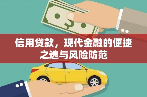 洞口信用贷款，现代金融的便捷之选与风险防范