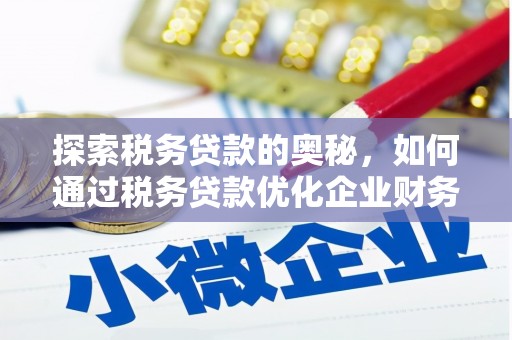 洞口探索税务贷款的奥秘，如何通过税务贷款优化企业财务