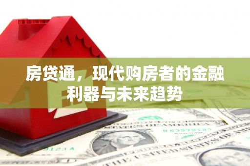 洞口房贷通，现代购房者的金融利器与未来趋势