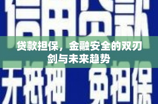 洞口贷款担保，金融安全的双刃剑与未来趋势