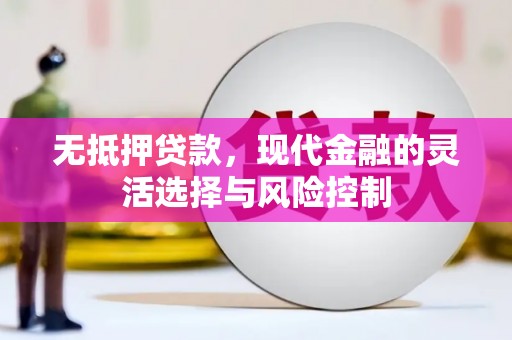 洞口无抵押贷款，现代金融的灵活选择与风险控制