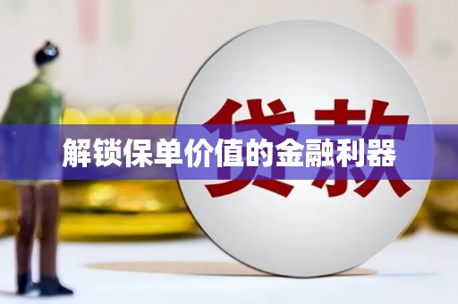 洞口解锁保单价值的金融利器