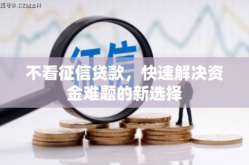 洞口不看征信贷款，快速解决资金难题的新选择