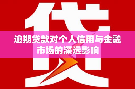 洞口逾期贷款对个人信用与金融市场的深远影响
