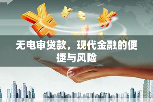 洞口无电审贷款，现代金融的便捷与风险