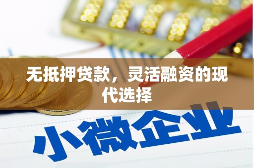洞口无抵押贷款，灵活融资的现代选择