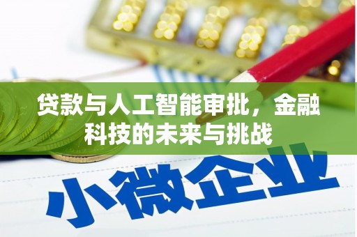 洞口贷款与人工智能审批，金融科技的未来与挑战