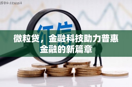 洞口微粒贷，金融科技助力普惠金融的新篇章