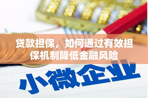 洞口贷款担保，如何通过有效担保机制降低金融风险