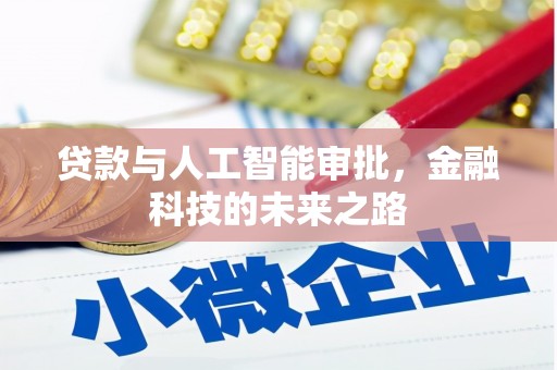 洞口贷款与人工智能审批，金融科技的未来之路