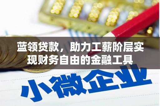 洞口蓝领贷款，助力工薪阶层实现财务自由的金融工具