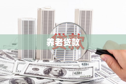 洞口养老贷款