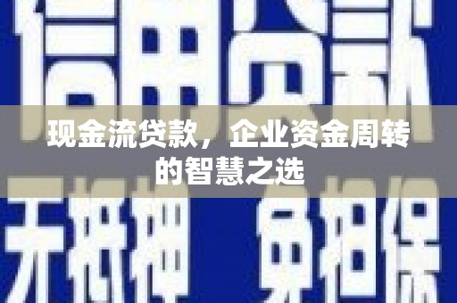 洞口现金流贷款，企业资金周转的智慧之选