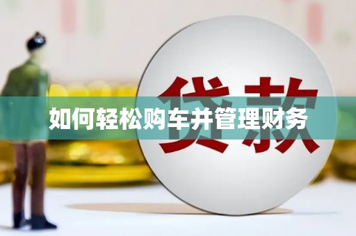 洞口如何轻松购车并管理财务